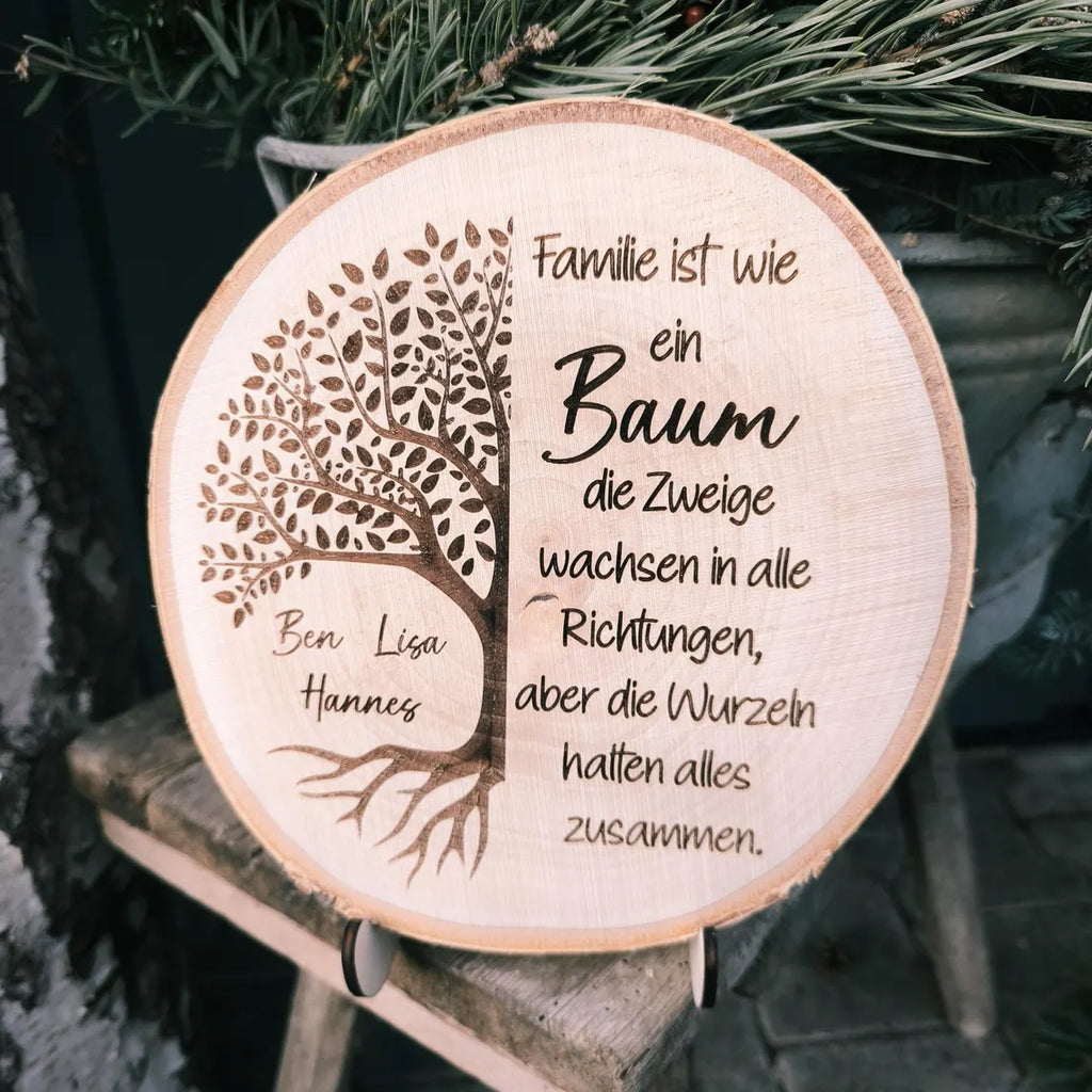 Geschenk Lebensbaum  Familie