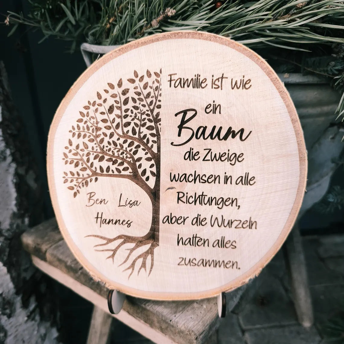 Geschenk Lebensbaum  Familie