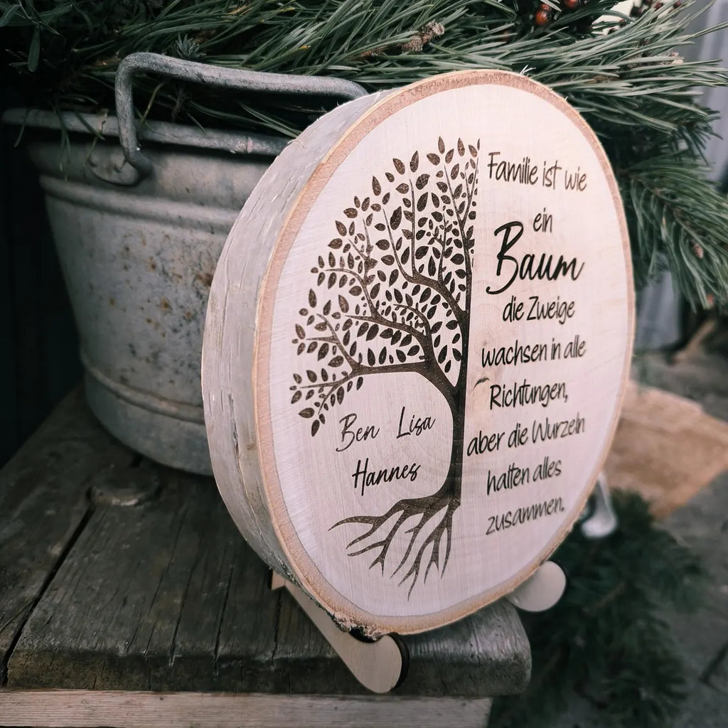 Geschenk Lebensbaum  Familie