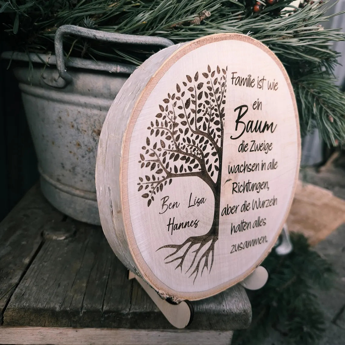 Geschenk Lebensbaum  Familie